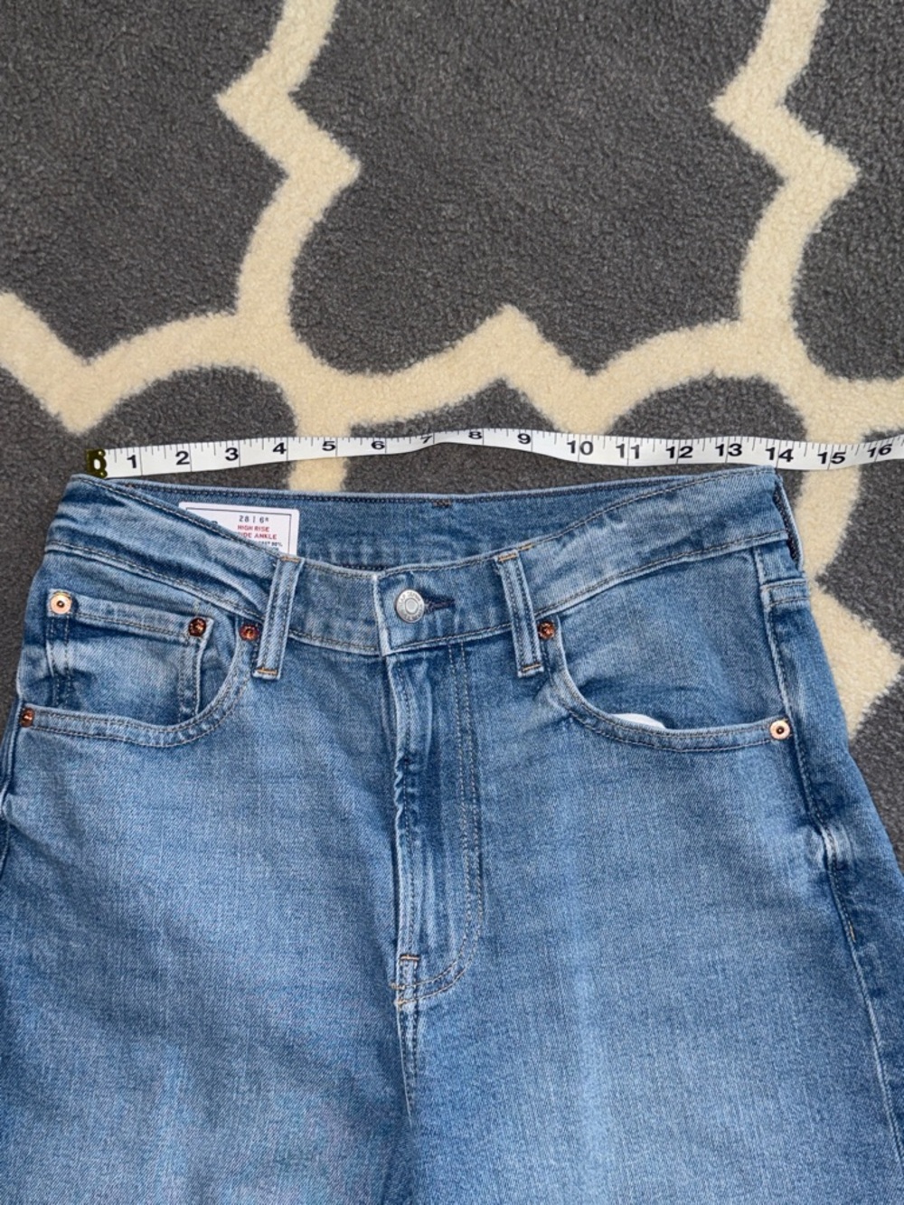 GAP High Rise Stride Ankle Jeans - Picture 7 of 8